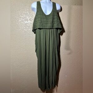 NWT Olive women’s XXL jumpsuit